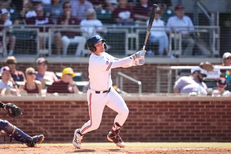 COLLEGE STATION, TX - May 04, 2025 - Infielder Wyatt Henseler #8 of the Texas A&M Aggies during the game between the LSU Tigers and the Texas A&M Aggies at Blue Bell Park in College Station, TX. Photo By Ethan Mito/Texas A&M Athletics