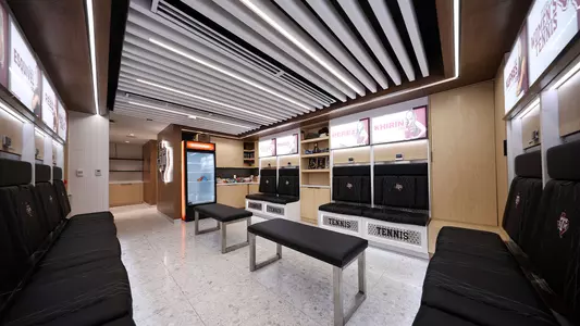 Mitchell Tennis Center Locker Room