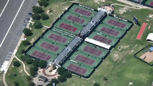 Mitchell Tennis Center Aerial Photo