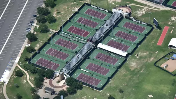 Mitchell Tennis Center Aerial Photo