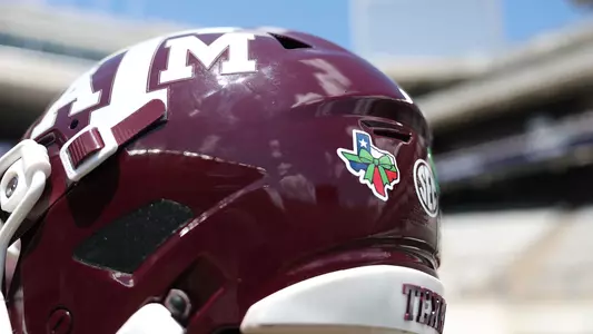 Texas Strong helmet decal