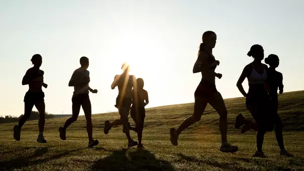 COLLEGE STATION, TX - September 02, 2025 - During Cross Country Practice in College Station, TX. Photo By Julianne Shivers/Texas A&M Athletics