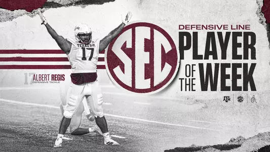 Albert Regis DL Player of the Week