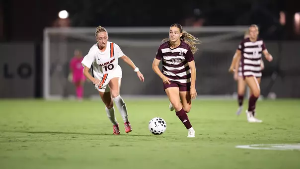 Trinity Buchanan ranges the midfield at Auburn