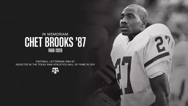 Terrance “Chet” Brooks, a standout former Texas A&M football player and the person credited with coming up with the nickname “Wrecking Crew” for the Aggie defense, has passed away after a battle with cancer.