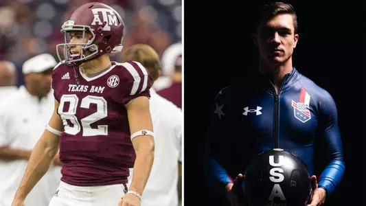 ormer Texas A&M football player Boone Niederhofer has been named to the USA Bobsled team for the 2026 Winter Olympics, set to take place Feb. 6-22 in Milano Cortina, Italy.