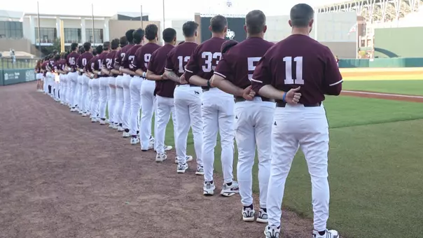 Baseball anthem line