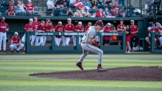 Freshcorn on the mound v Oklahoma