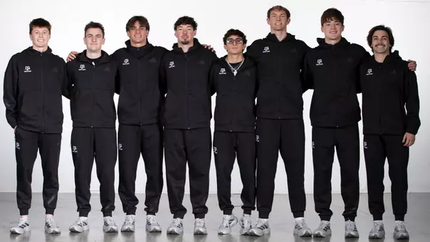 COLLEGE STATION, TX - March 13, 2026 - Texas A&M Aggie Swimming and Diving Team during Texas A&M Aggies Swimming & Diving NCAA photo day in College Station, TX. Photo By Carter Bradley/Texas A&M Athletics