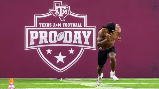 Texas A&M held its annual football Pro Day event on Wednesday with all 32 NFL organizations sending representatives in attendance.