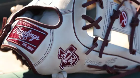 COLLEGE STATION, TX - February 05, 2026 - During the game between the Abilene Christian Wildcats and the Texas A&M Aggies at Davis Diamond in College Station, TX. Photo By Evan Pilat/Texas A&M Athletics