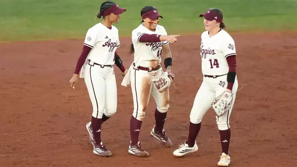 COLLEGE STATION, TX - February 07, 2026 - Tallen Edwards #44 of the Texas A&M Aggies during the game between the Texas Tech Red Raiders and the Texas A&M Aggies at Davis Diamond in College Station, TX. Photo By Evan Pilat/Texas A&M Athletics
