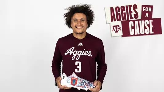 Select members of the Texas A&M football program will take the field Saturday wearing specialty cleats as part of the “Aggies for a Cause” initiative during the annual Maroon & White Game at Kyle Field.