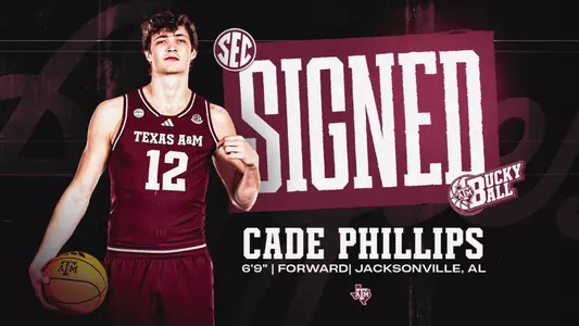Cade Phillips Signing Graphic