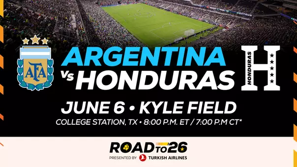Argentina Honduras Road to 26