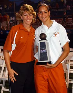 Connie Clark and Cat Osterman