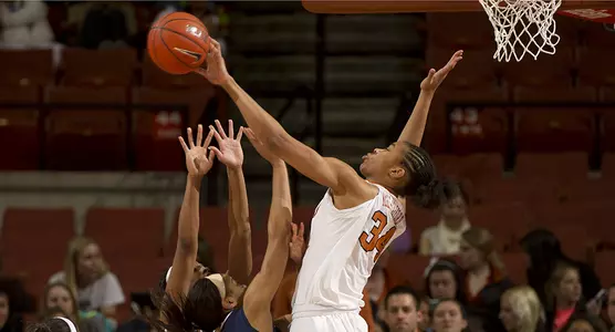 Imani McGee-Stafford blocked shot