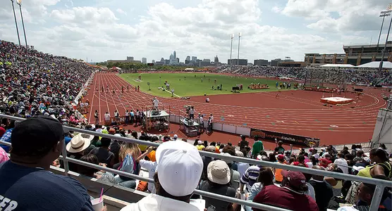 Clyde Littlefield Texas Relays view inside Myers Stadium