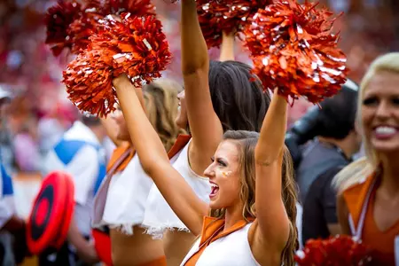 Texas Pom cheering
