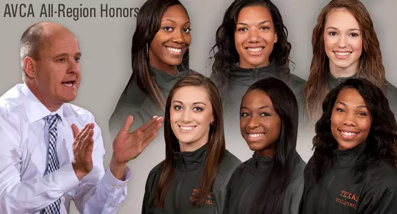 volleyball AVCA all-region honors 2013
