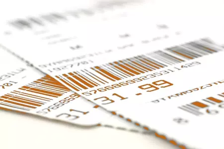 tickets ticket up close