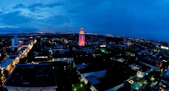 UT Tower with No. 1