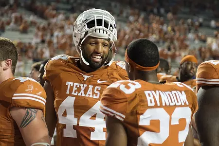 DE Jackson Jeffcoat and CB Carrington Byndom.