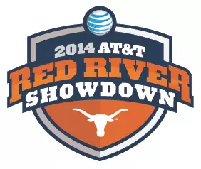 2014 AT&T Red River Showdown logo - Texas