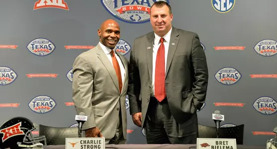 141209 Strong and Bielema - Texas Bowl news conference