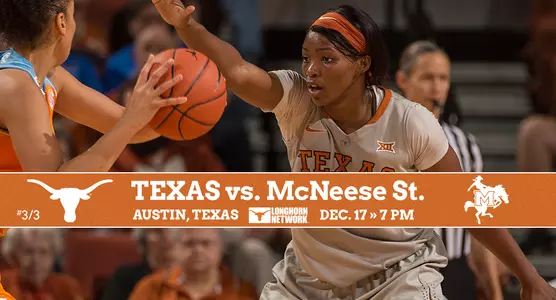 wbb gameday vs. mcneese state