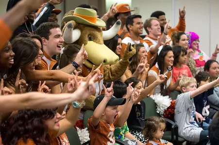 Texas Football Visits DePelchin Children's Center