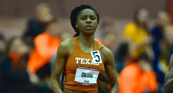 140301 Courtney Okolo at Big 12 Indoor meet