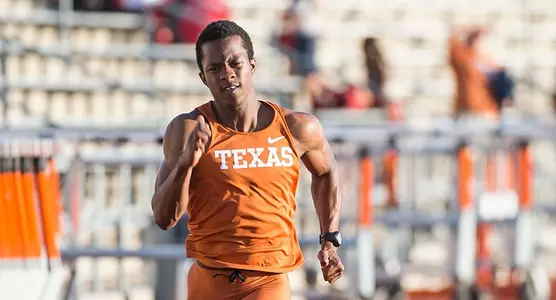 Senoj-Jay Givans at the Longhorn Invitational