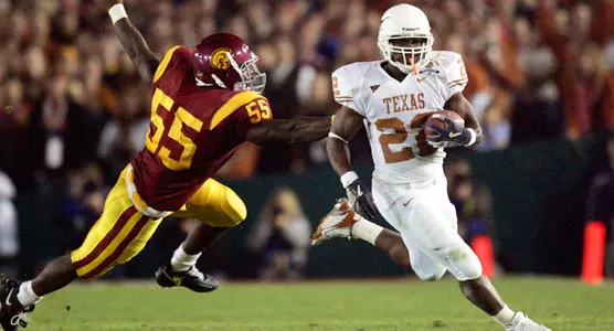 Selvin Young 2005 Rose Bowl National Championship