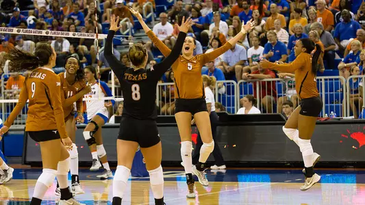 Texas Volleyball at Florida