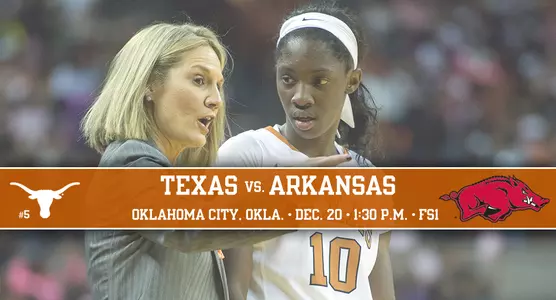 Texas WBB vs. Arkansas 2015 Preview Graphic
