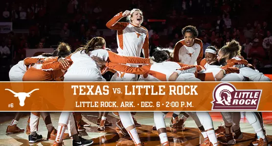 Texas vs. Little Rock 2015 WBB Preview Graphic