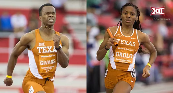 Givans and Okolo Big 12 logo