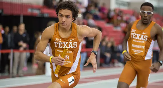 Robert Uhr and Derrell Manhertz at Arkansas-Texas Dual