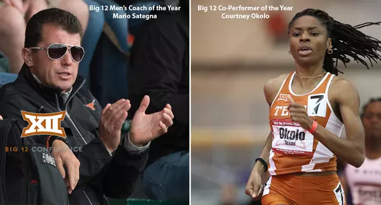 Sategna and Okolo Big 12 Awards