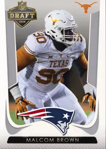 150430 Malcom Brown trading card