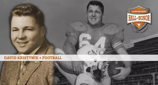 David Kristynik, 2015 Longhorns Hall of Honor