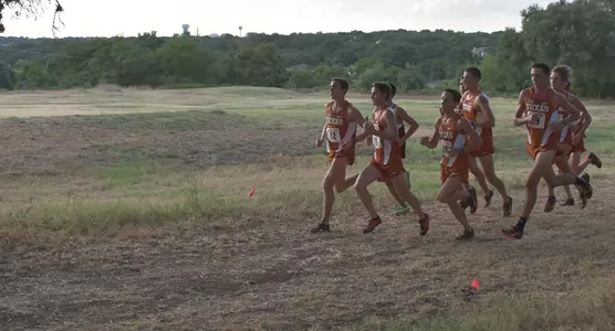 Men's XC Team action