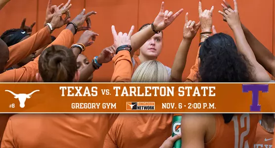 Texas vs. Tarleton State Preview Graphic