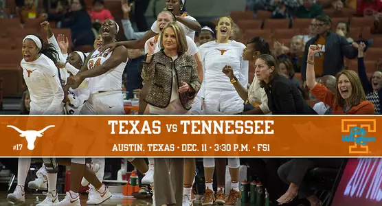 Texas vs. Tennessee WBB Preview Graphic 2016