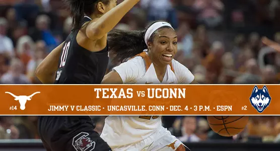 Texas vs. UConn 2016 WBB Preview Graphic