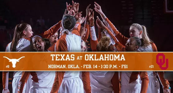 Texas vs. Oklahoma 2016 WBB 2 Preview Graphic