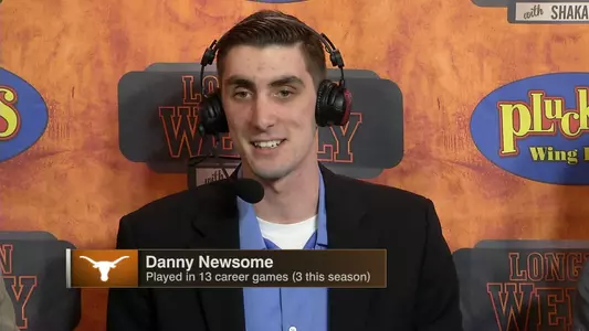 Danny Newsome on Longhorn Weekly 2-25-16