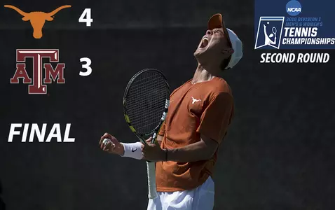 m tennis ncaa 2nd round win graphic May 15 2016