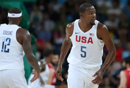 Olympics: Basketball-Men's Team-Preliminary Round USA vs SRB
